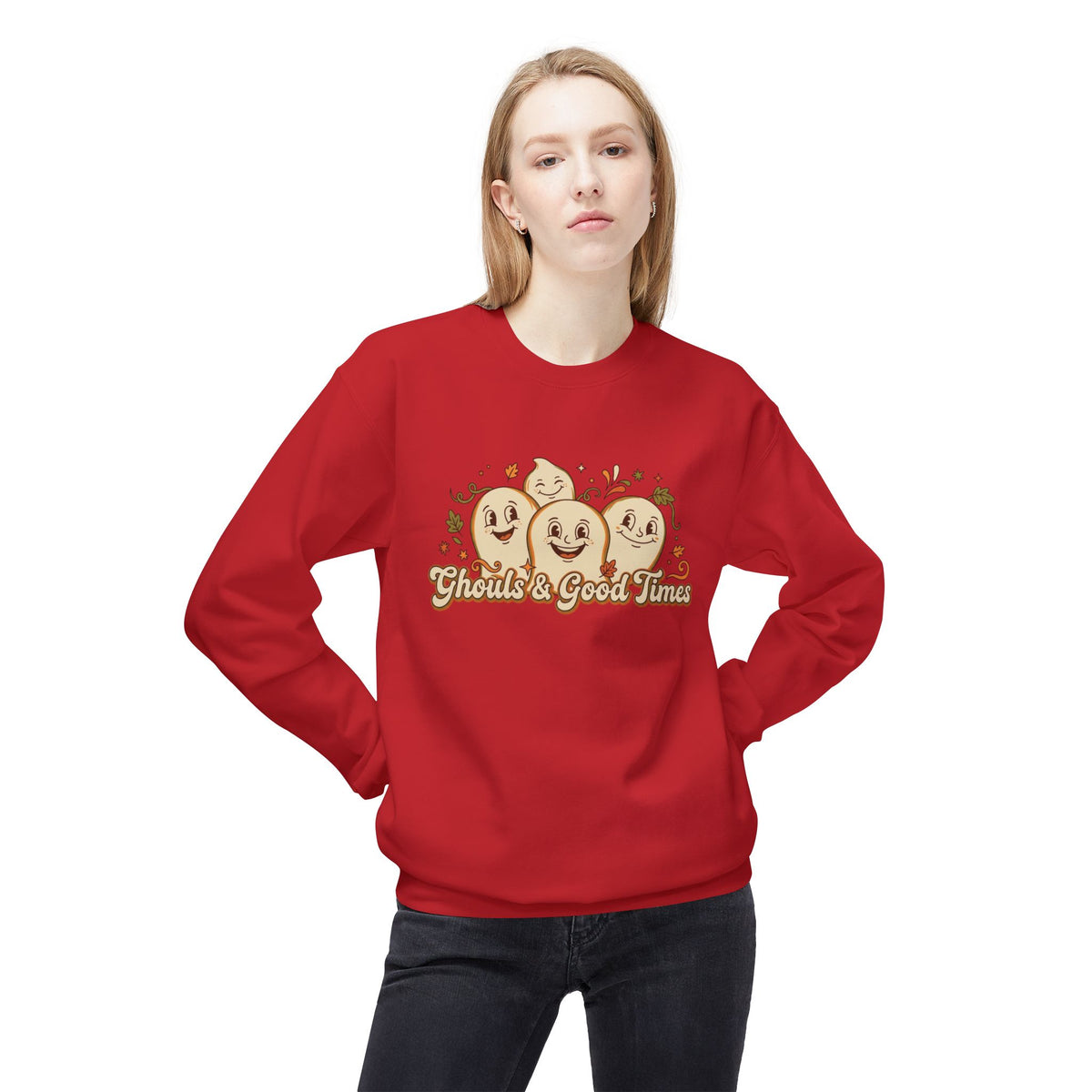 Ghouls & Good Times Ghosts Crewneck