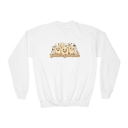Ghouls & Good Times Youth Crewneck