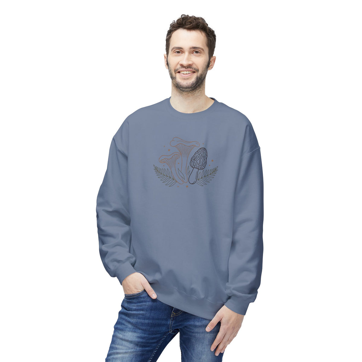 Mushroom Botanical Crewneck