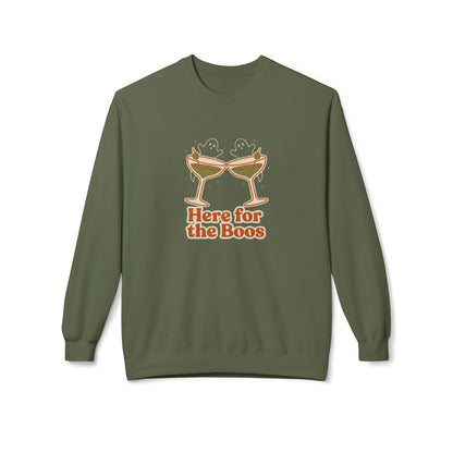 Here for the Boos Cocktail Crewneck