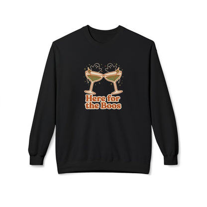 Here for the Boos Cocktail Crewneck