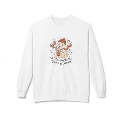 Here for the Boos & Brews Crewneck