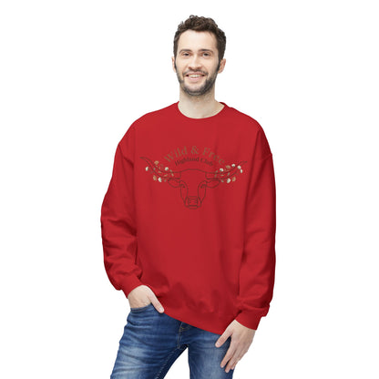 Wild & Free Highland Cattle Crewneck