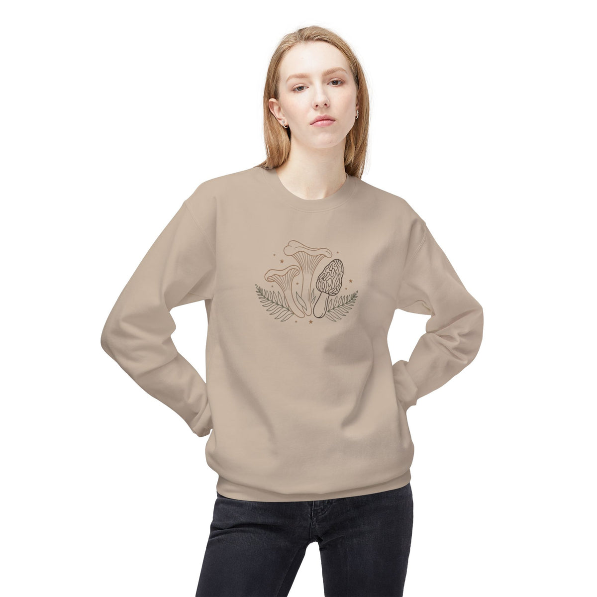 Mushroom Botanical Crewneck