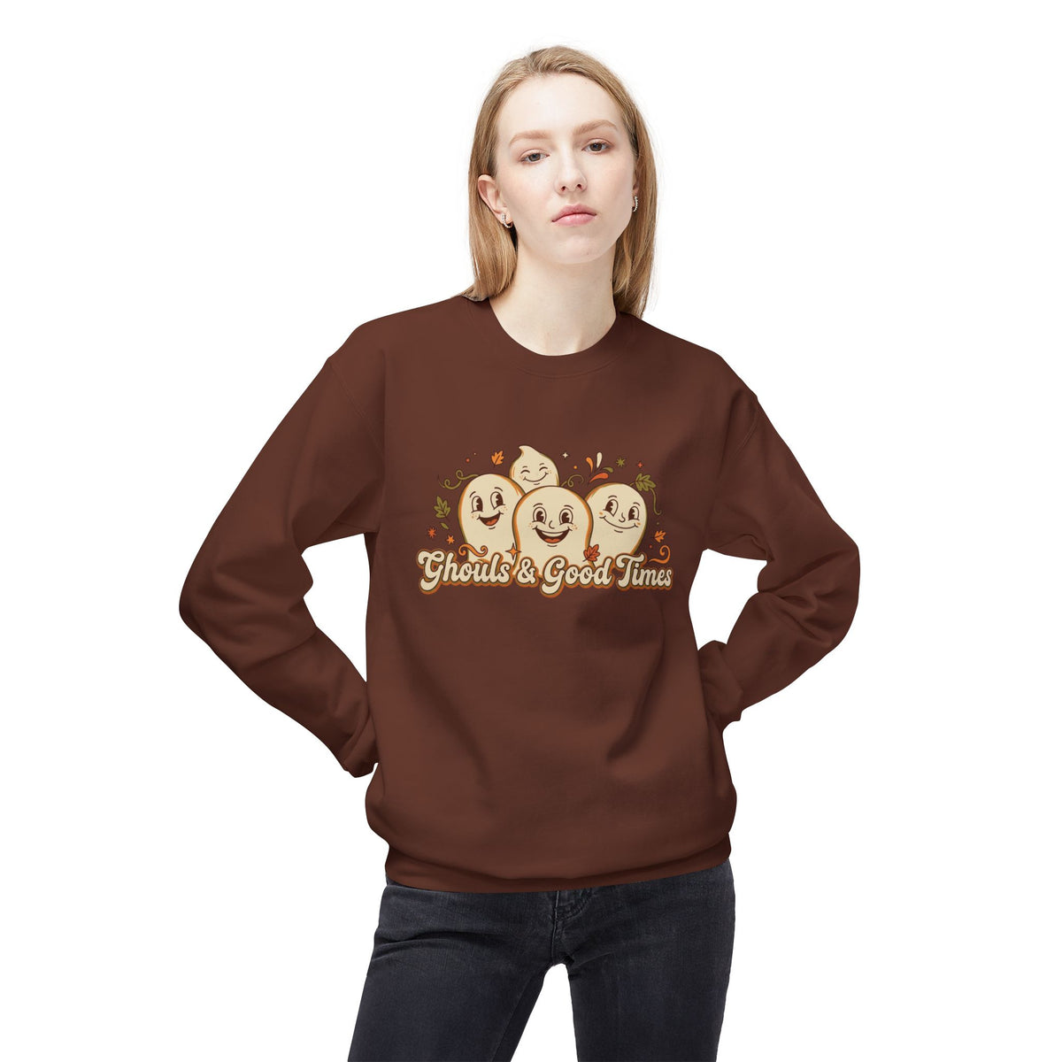 Ghouls & Good Times Ghosts Crewneck