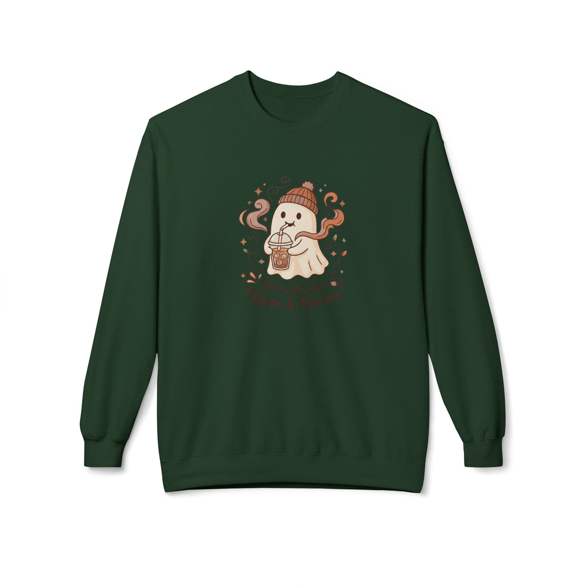 Here for the Boos & Brews Crewneck