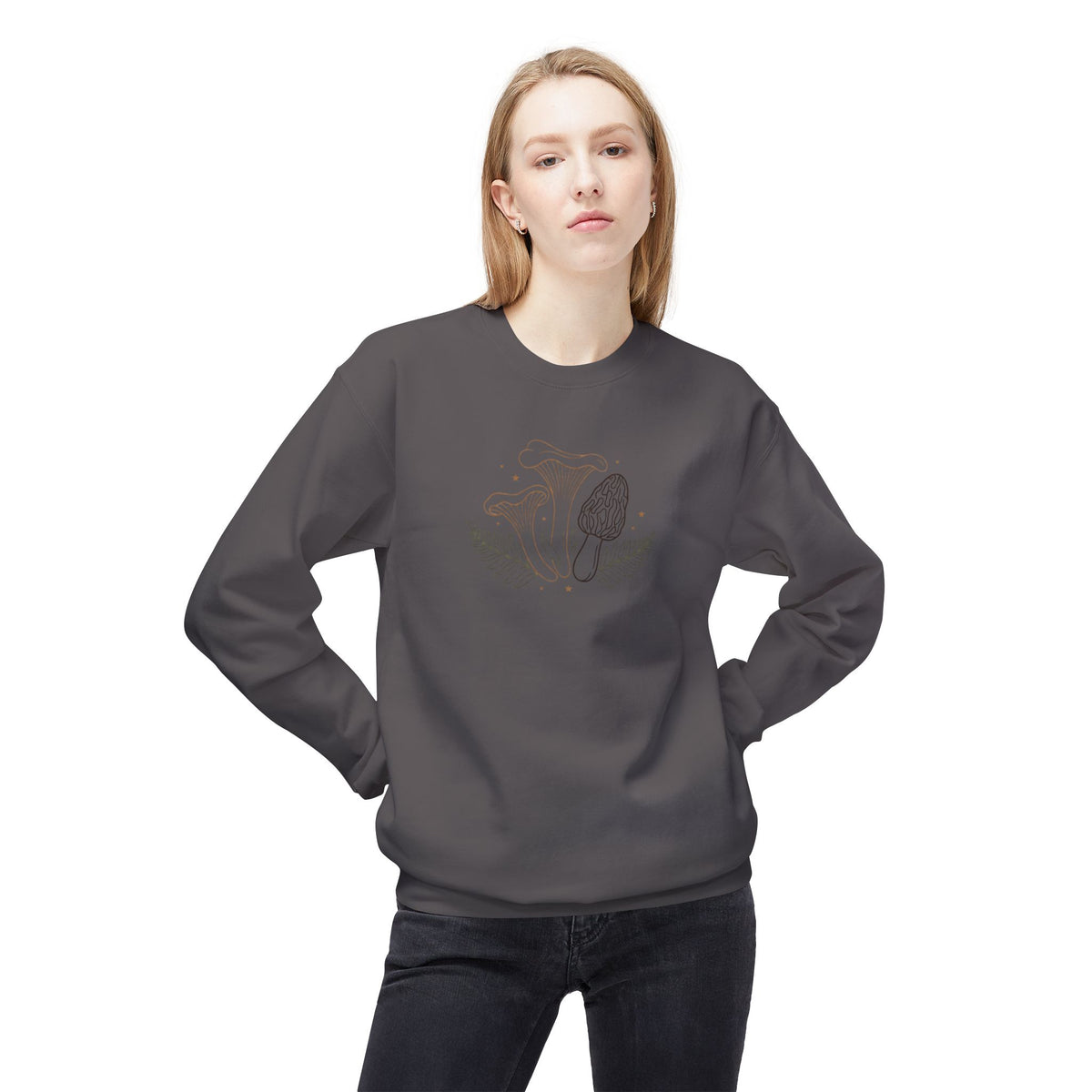 Mushroom Botanical Crewneck