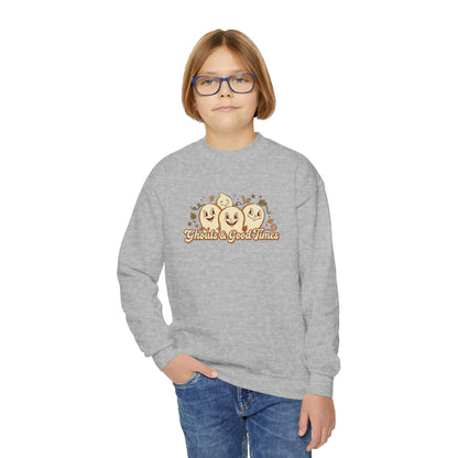 Ghouls & Good Times Youth Crewneck