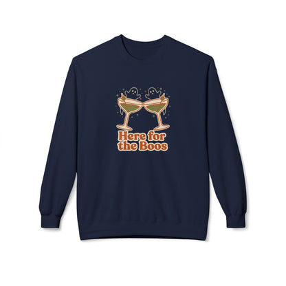 Here for the Boos Cocktail Crewneck