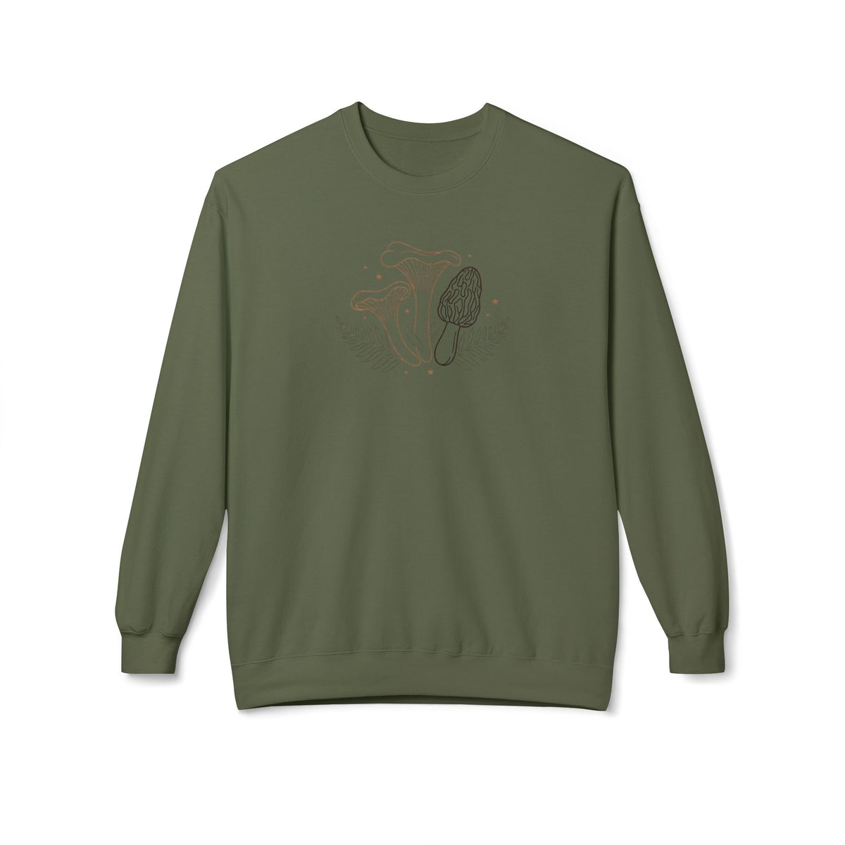 Mushroom Botanical Crewneck