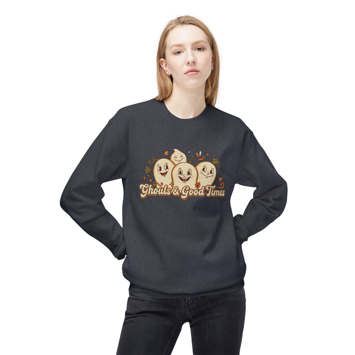 Ghouls & Good Times Ghosts Crewneck