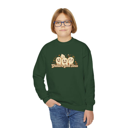 Ghouls & Good Times Youth Crewneck