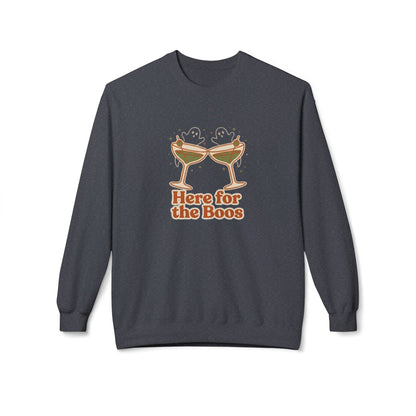 Here for the Boos Cocktail Crewneck