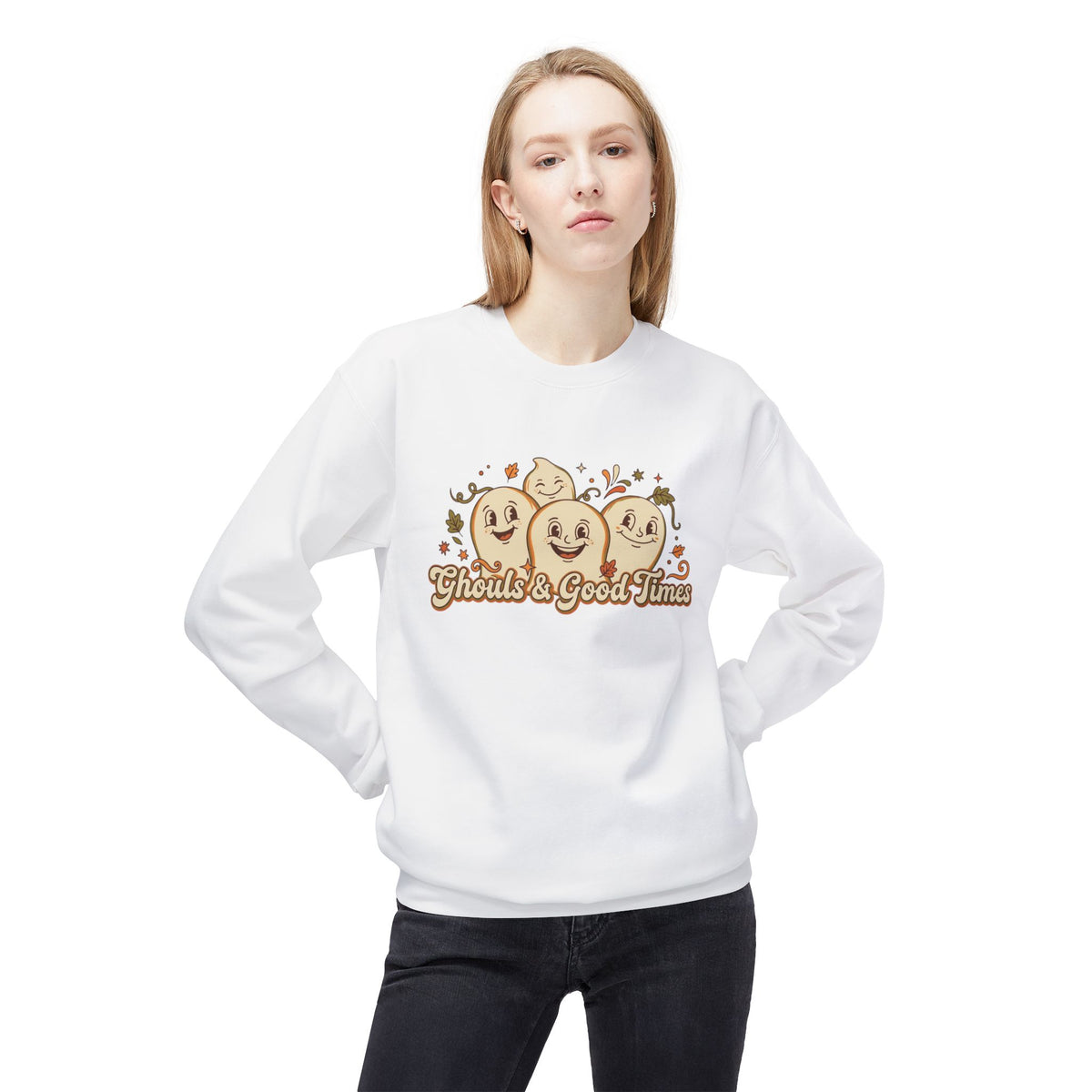 Ghouls & Good Times Ghosts Crewneck