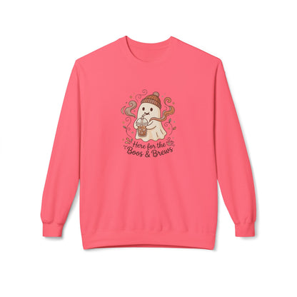 Here for the Boos & Brews Crewneck