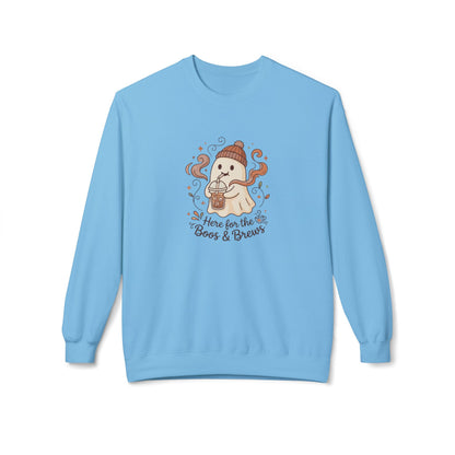 Here for the Boos & Brews Crewneck