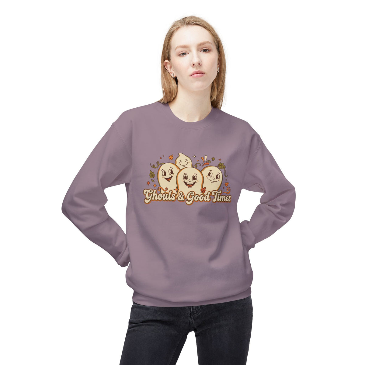 Ghouls & Good Times Ghosts Crewneck