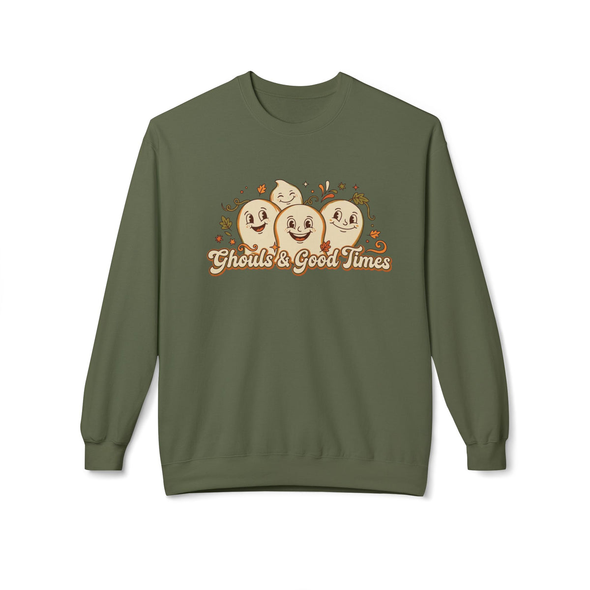 Ghouls & Good Times Ghosts Crewneck