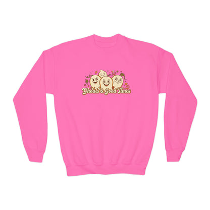 Ghouls & Good Times Youth Crewneck