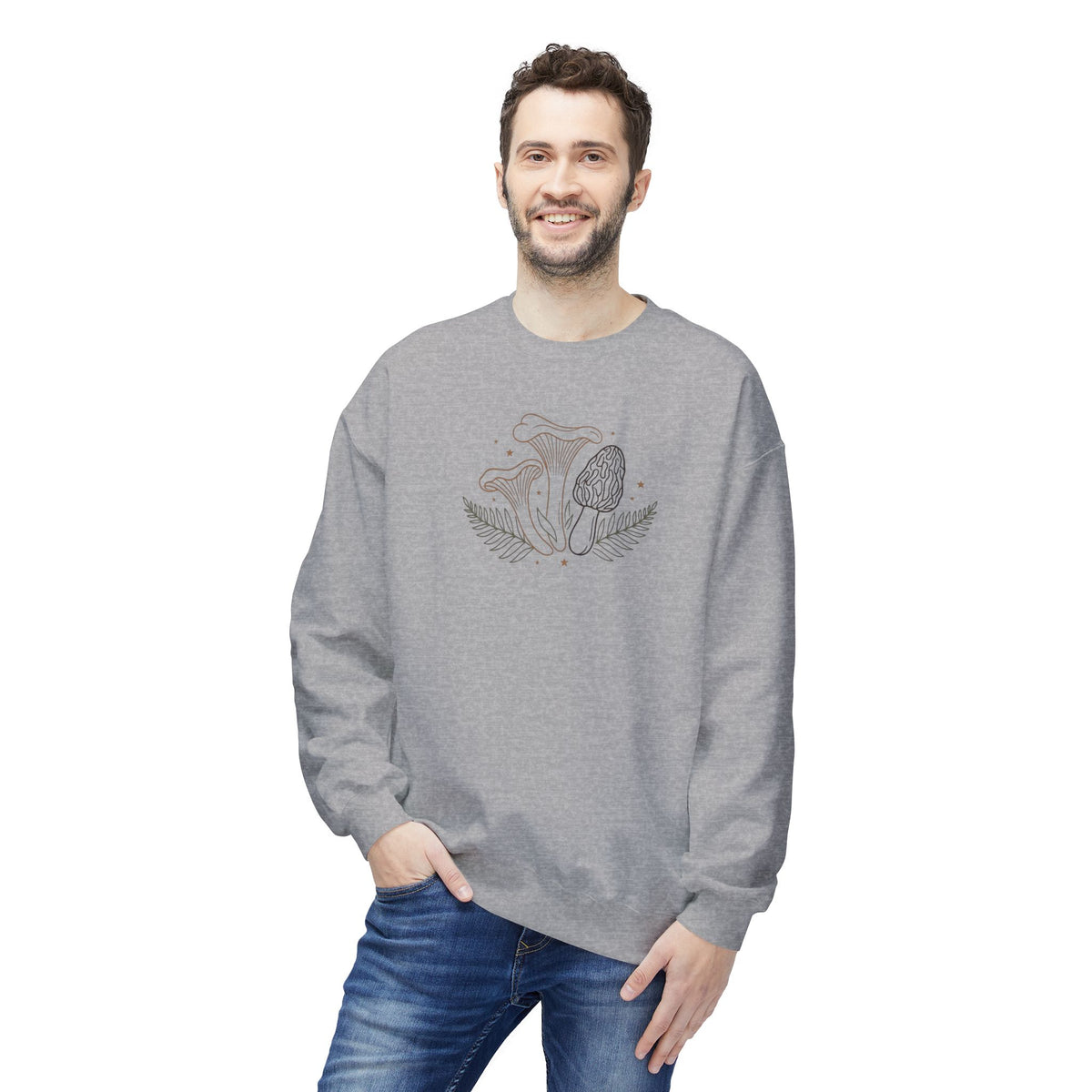 Mushroom Botanical Crewneck