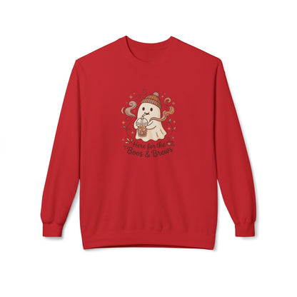Here for the Boos & Brews Crewneck