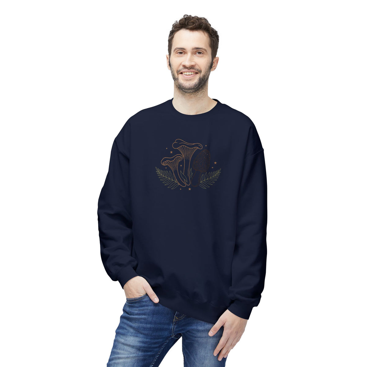 Mushroom Botanical Crewneck
