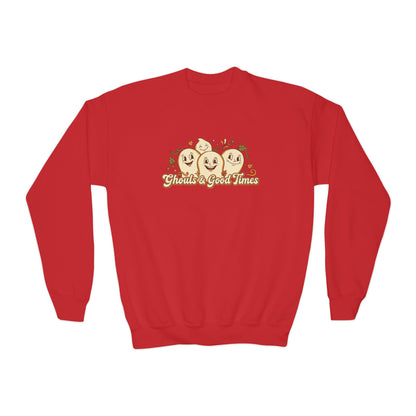 Ghouls & Good Times Youth Crewneck