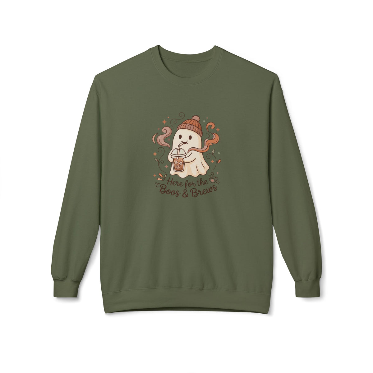 Here for the Boos & Brews Crewneck