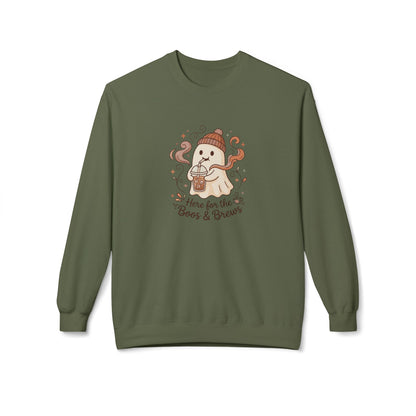 Here for the Boos & Brews Crewneck