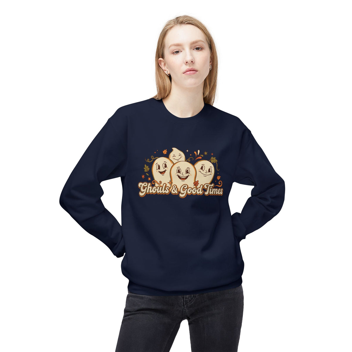 Ghouls & Good Times Ghosts Crewneck