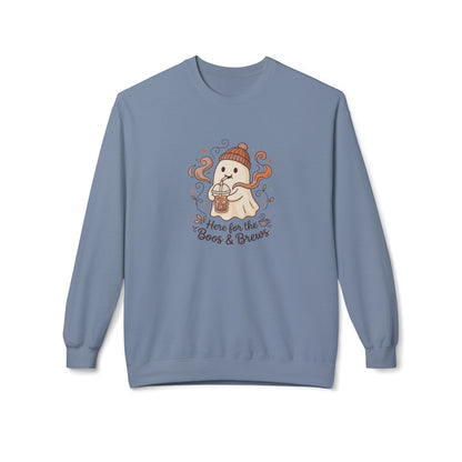 Here for the Boos & Brews Crewneck